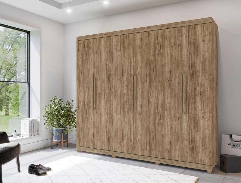 Guarda Roupa 06 Portas e 06 Gavetas Enna - Lanza - Guarda-Roupa